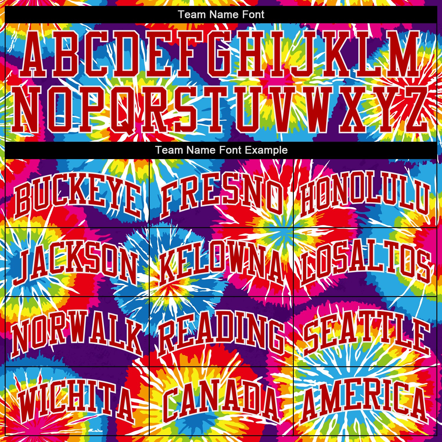 Custom Tie Dye Red-White 3D Authentic Baseball Jersey