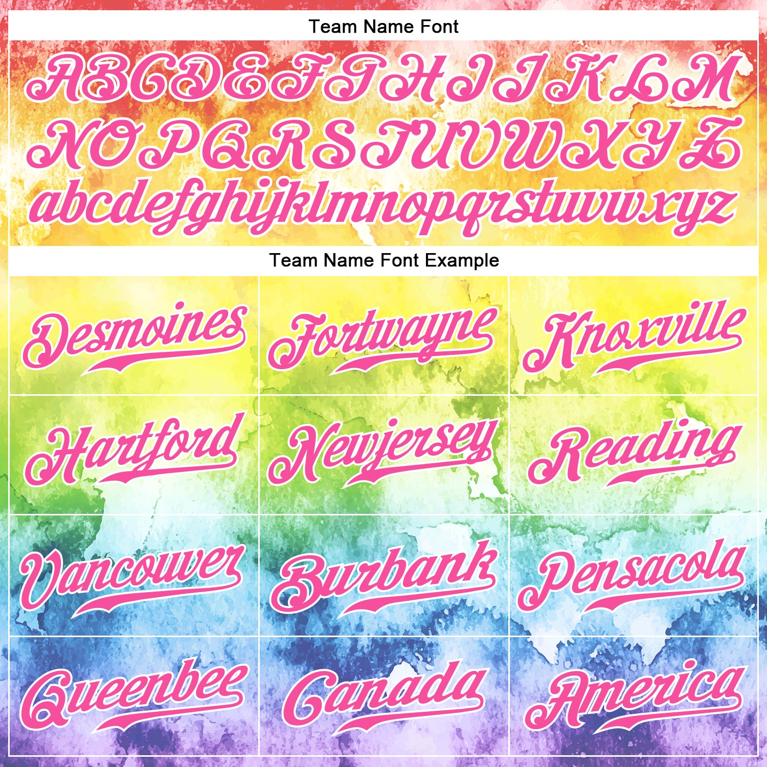 Custom Tie Dye Light Blue-Pink 3D Rainbow Authentic Baseball Jersey