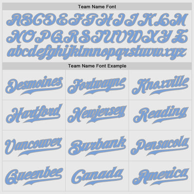 Custom White Navy Pinstripe Light Blue-Gray Authentic Baseball Jersey