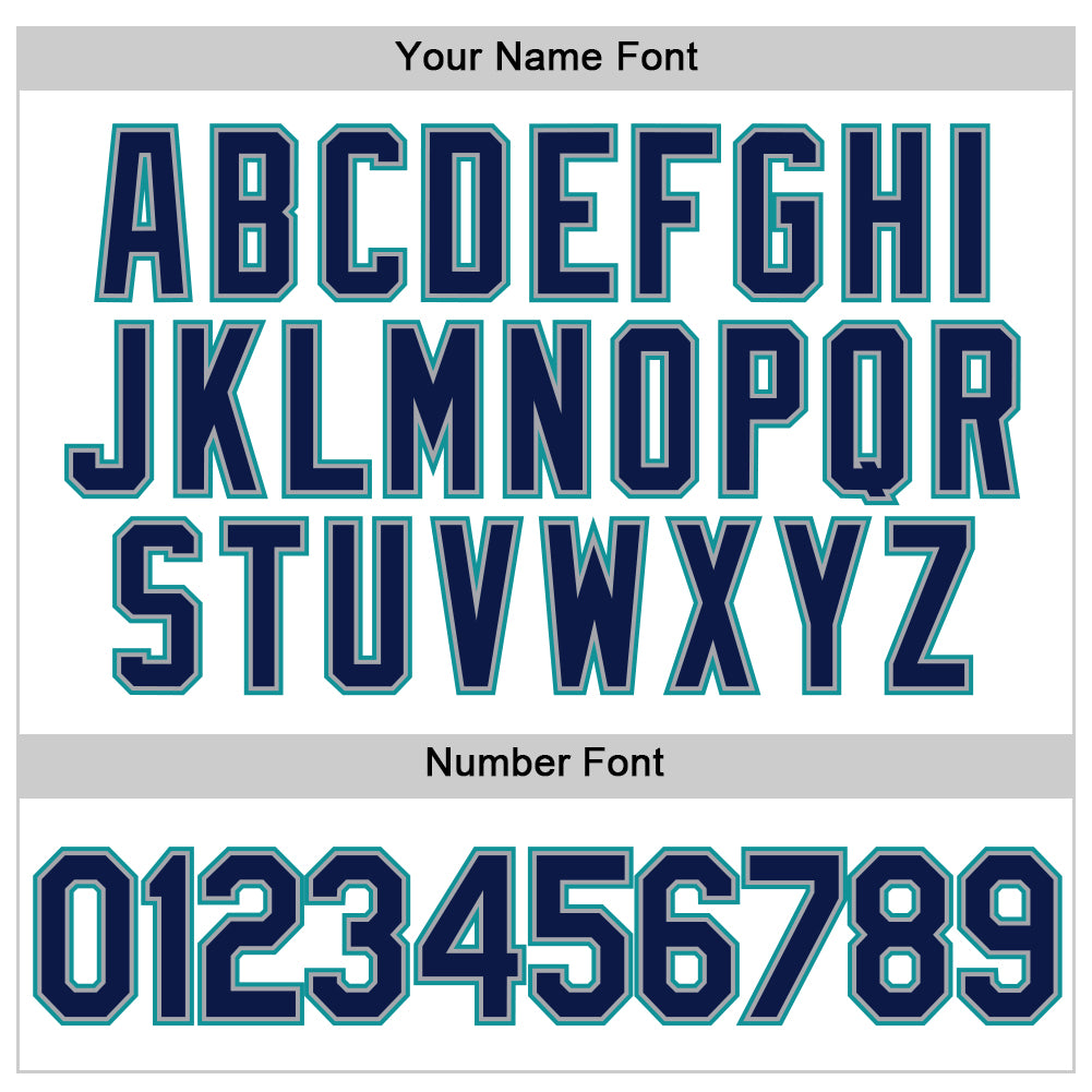 Custom White Navy-Teal Authentic Sleeveless Baseball Jersey