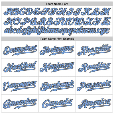 Custom White Light Blue-Steel Gray Authentic Sleeveless Baseball Jersey