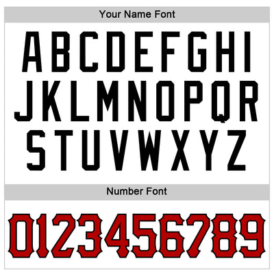 Custom White Red-Black Authentic Sleeveless Baseball Jersey