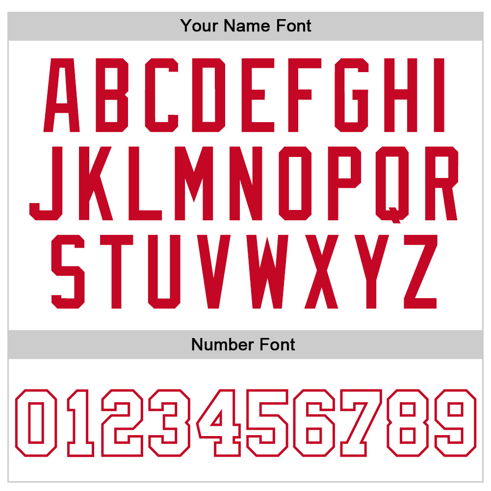 Custom White White-Red Authentic Throwback Basketball Jersey