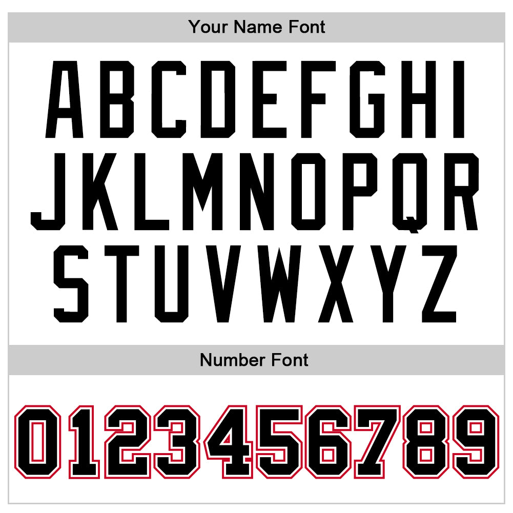 Custom White Black-Red Authentic Throwback Basketball Jersey