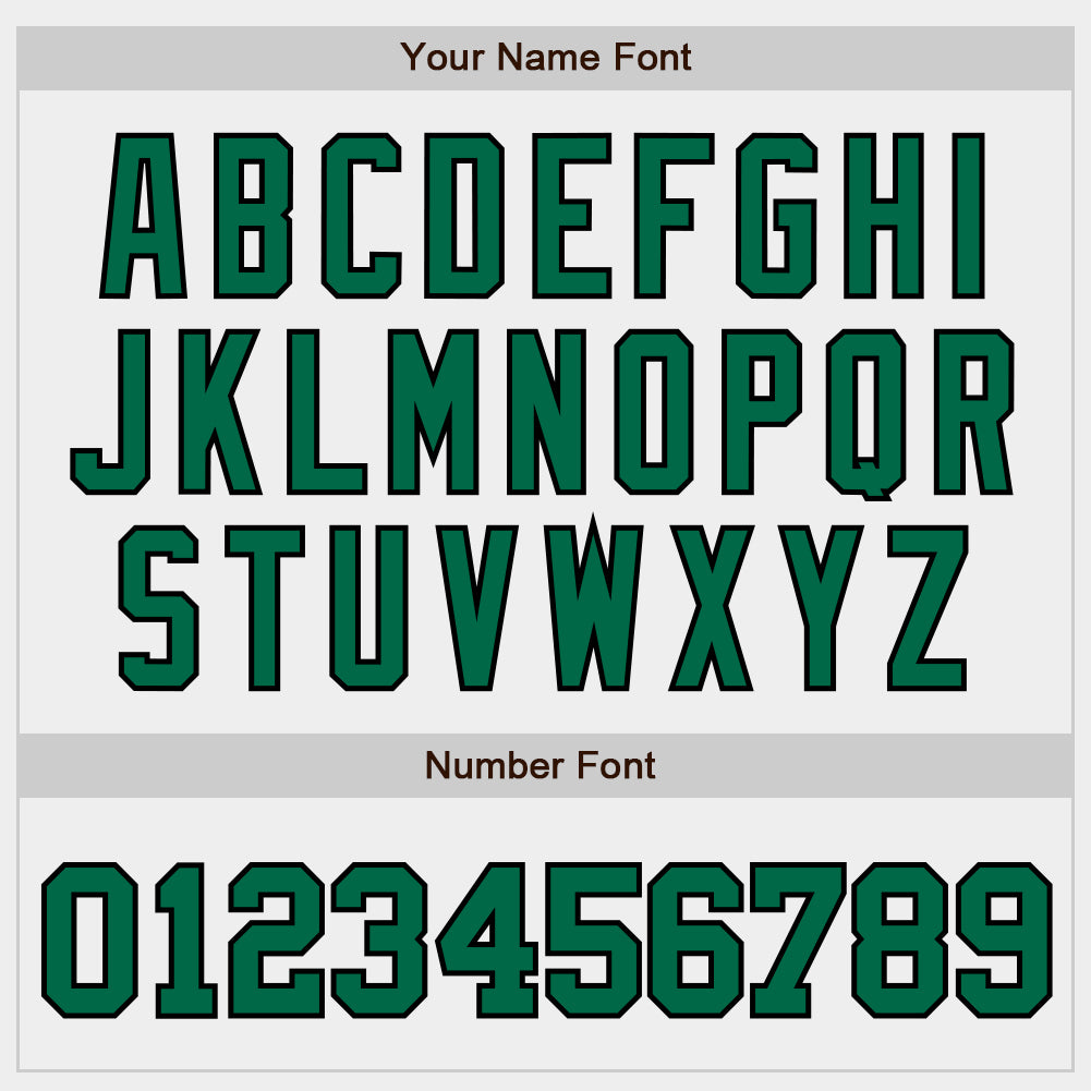 Custom White Kelly Green-Black Authentic Baseball Jersey