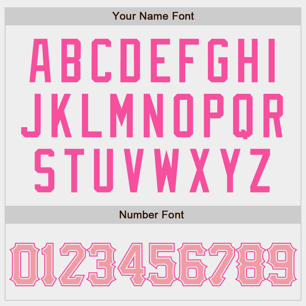 Custom White Medium Pink-Pink Authentic Baseball Jersey