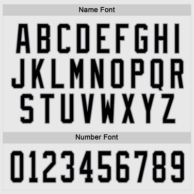 Custom White Black-Gray Hockey Jersey