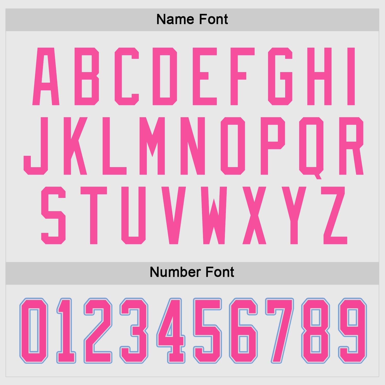 Custom White Pink-Light Blue Hockey Jersey