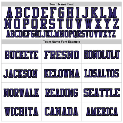 Custom White Purple Gray-Black Mesh Authentic Football Jersey