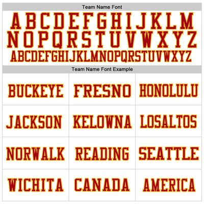 Custom White Red-Gold Mesh Authentic Football Jersey