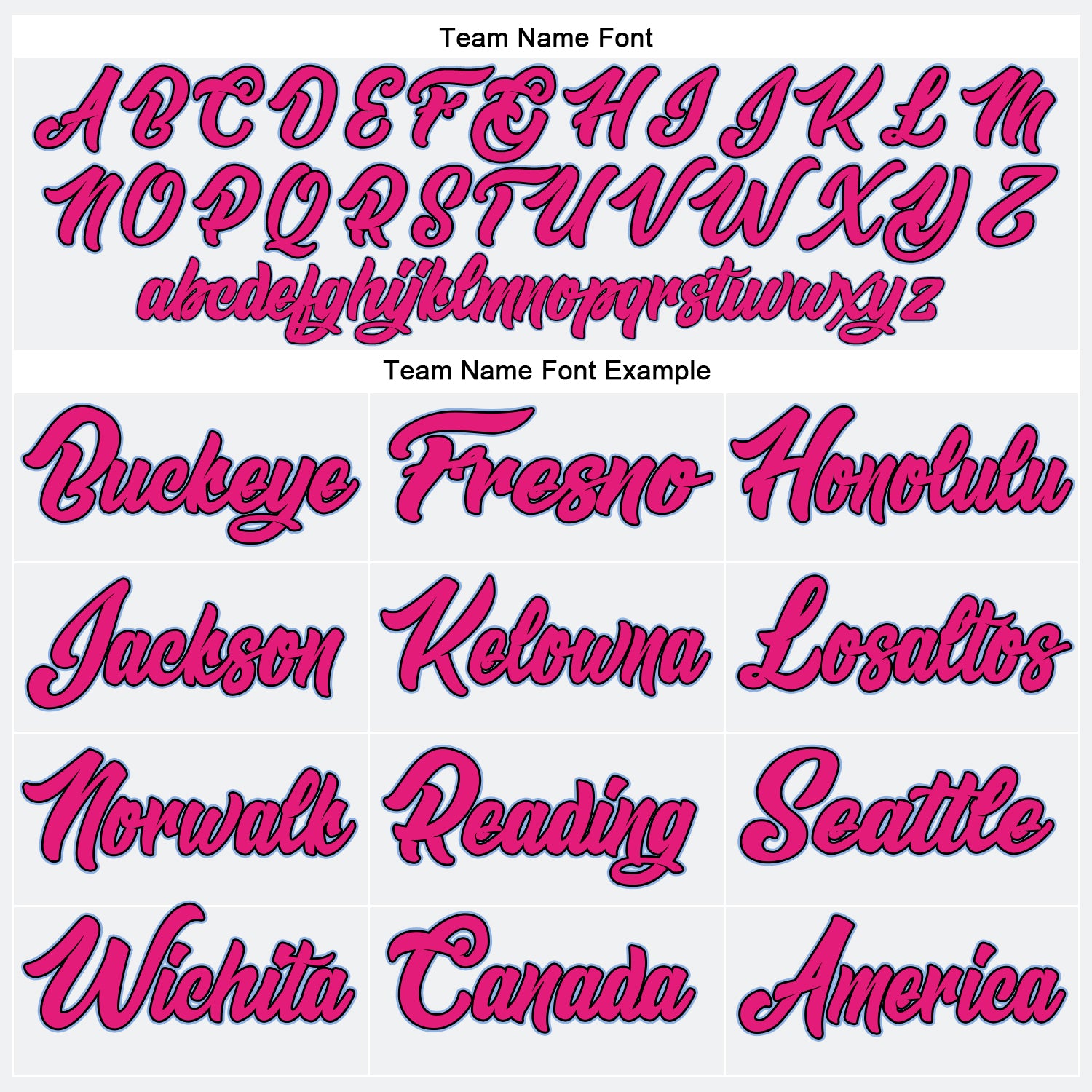 Custom White Light Blue Black-Hot Pink Authentic Baseball Jersey