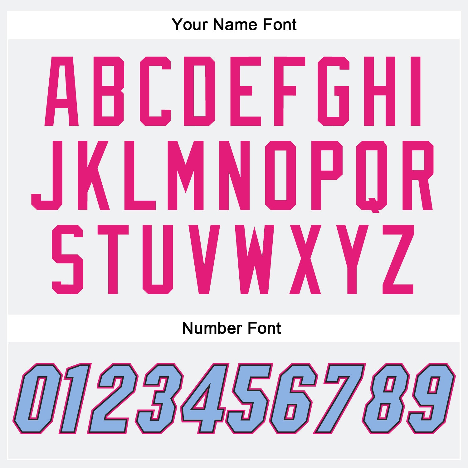 Custom White Light Blue Black-Hot Pink Authentic Baseball Jersey