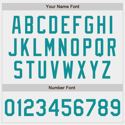 Custom White Teal Authentic Baseball Jersey