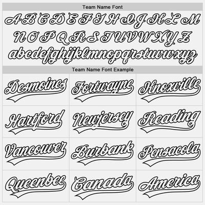 Custom White White-Black Authentic Baseball Jersey