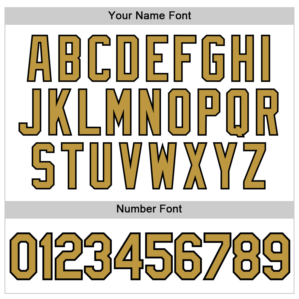 Custom White Old Gold-Black Authentic Baseball Jersey