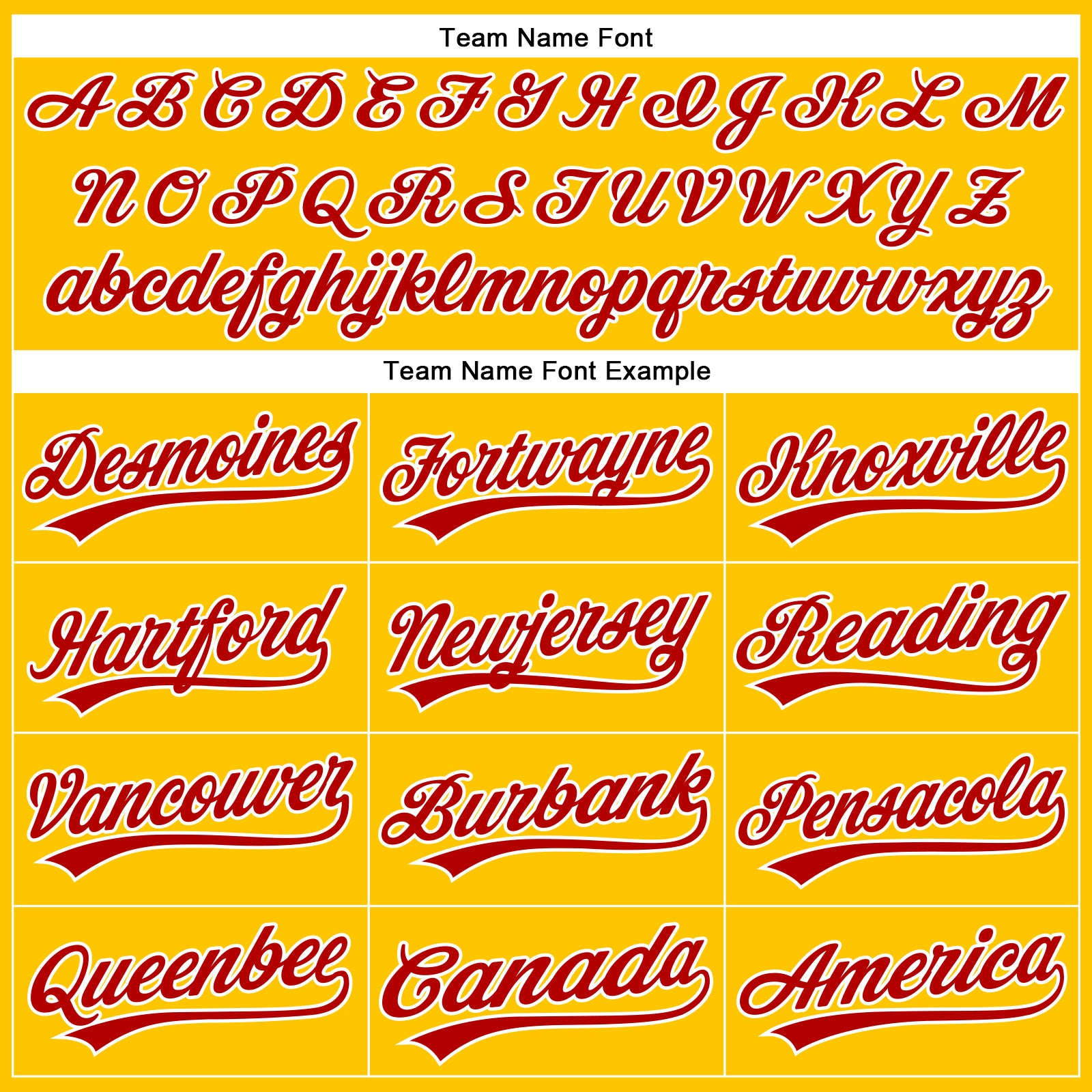 Custom Yellow Black Pinstripe Red-White Authentic Baseball Jersey