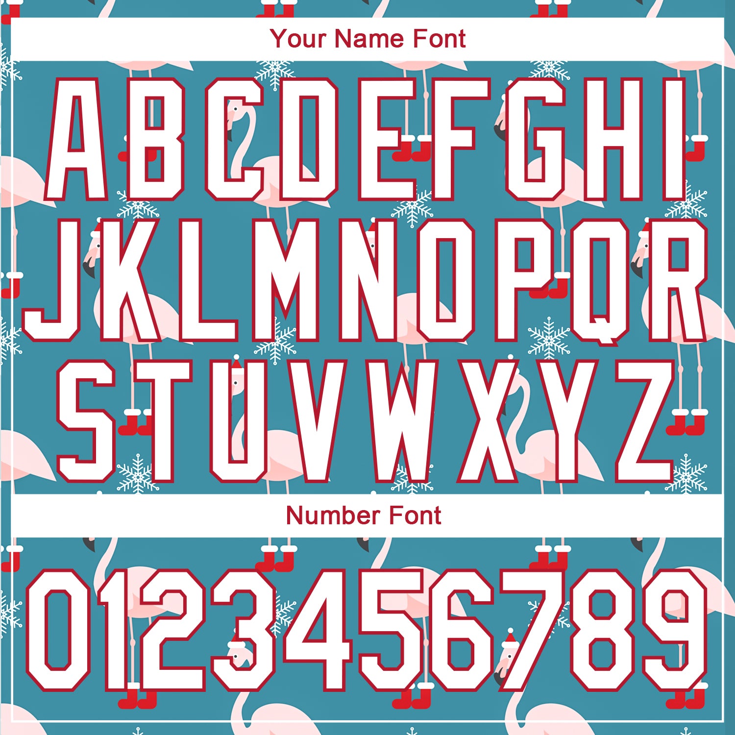 Custom Stitched Aqua White-Red Christmas 3D Sports Pullover Sweatshirt Hoodie