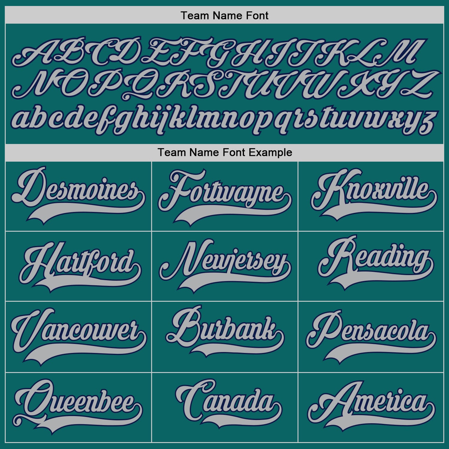 Custom Teal Gray-Navy Authentic Baseball Jersey