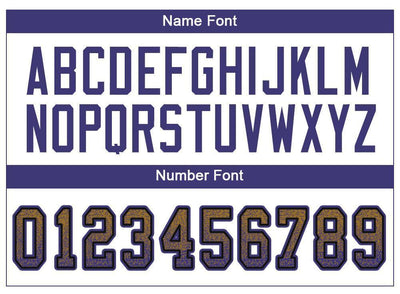 Custom Old Gold Purple-Black Drift Fashion Football Jersey