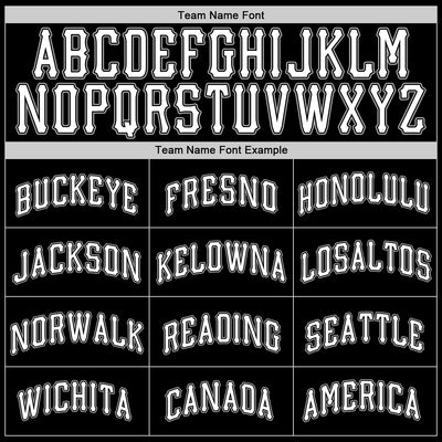 Custom Black White-Gray Authentic Baseball Jersey