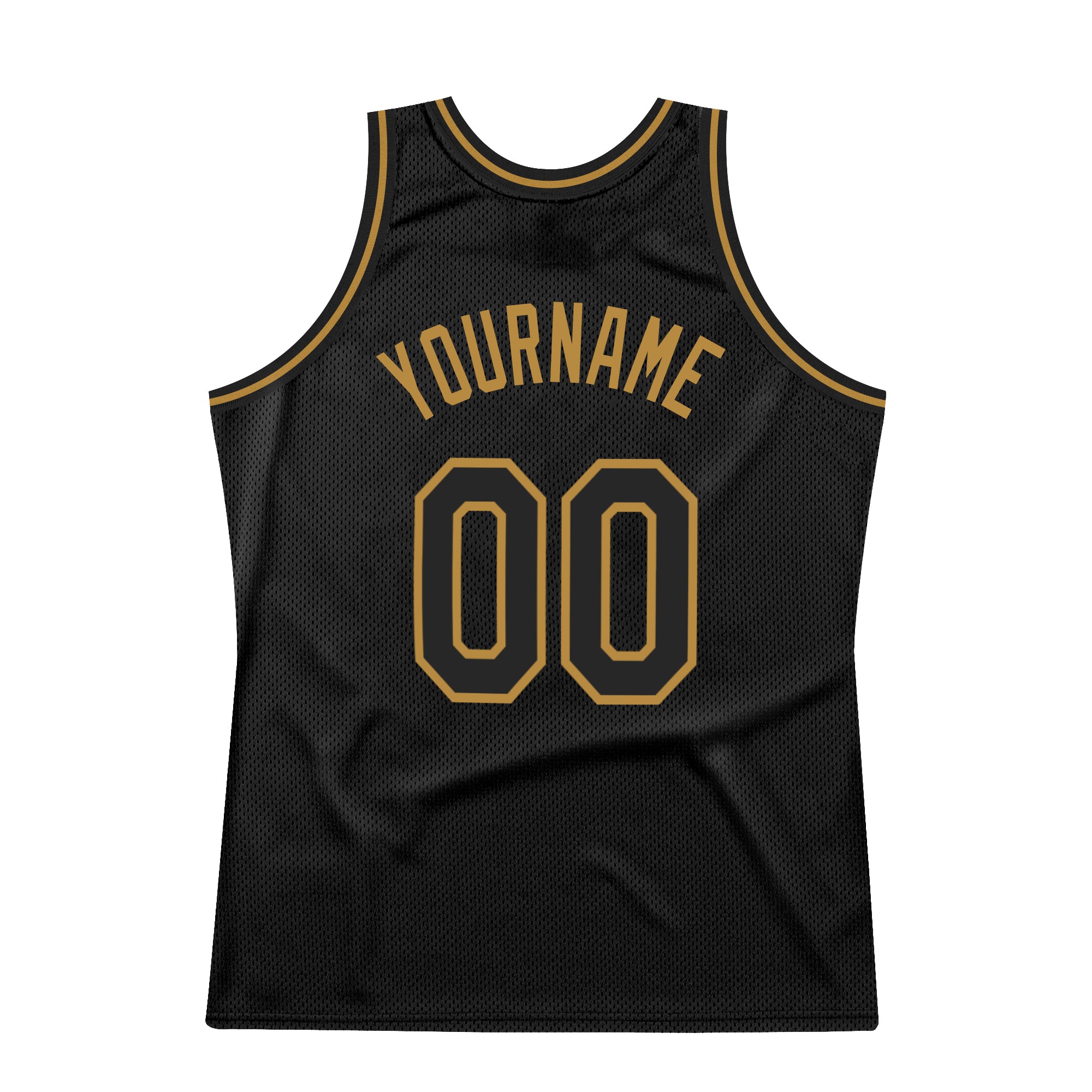 Nba Old School Style Basketball Jersey - Gold Basketball Jersey Blank PNG  Image