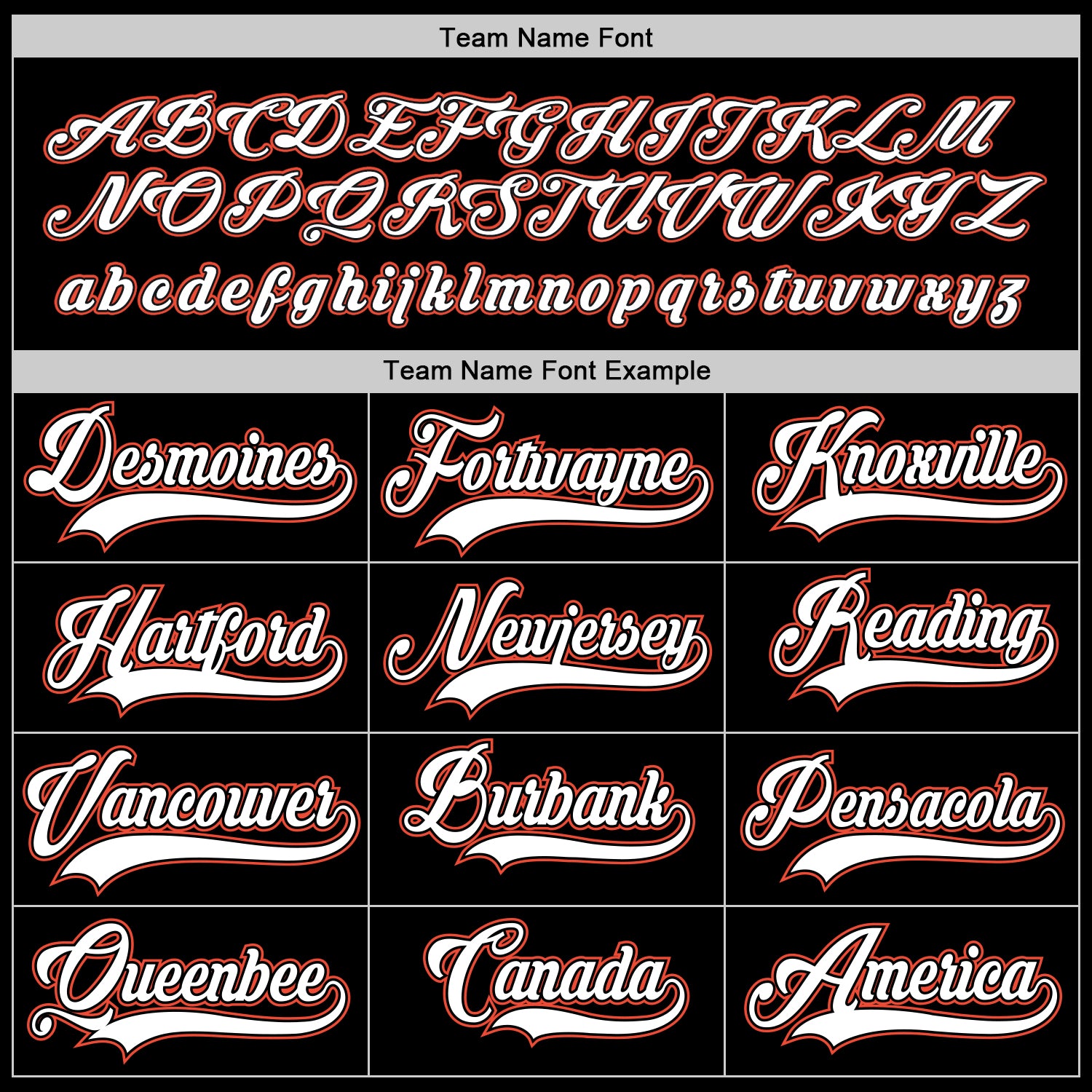 Custom Black White-Orange Hockey Jersey