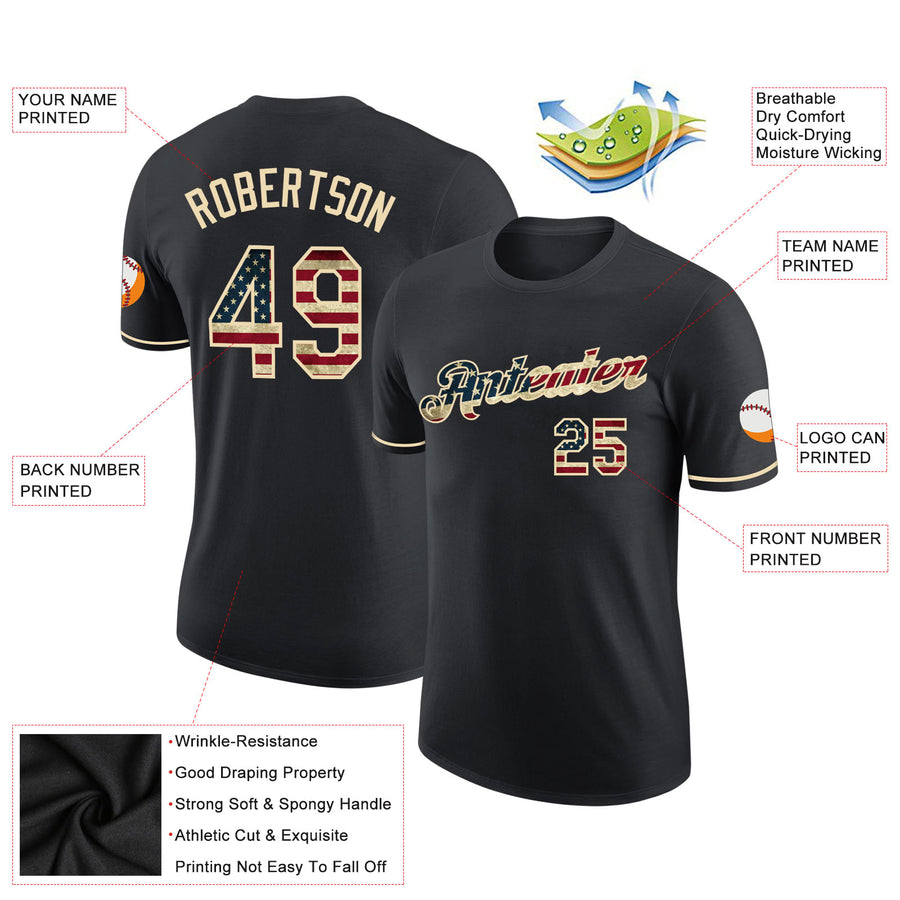 Custom Baseball T-shirts - No Minimum Custom Baseball T-shirts