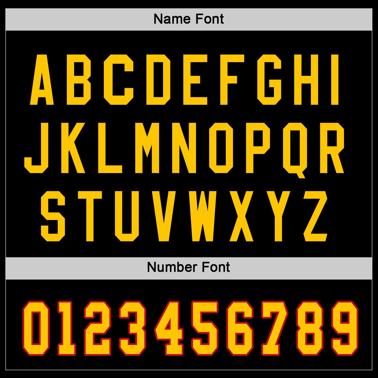 Custom Black Gold-Red Hockey Jersey