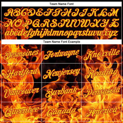 Custom Stitched Black Red-Gold 3D Pattern Design Flame Sports Pullover Sweatshirt Hoodie