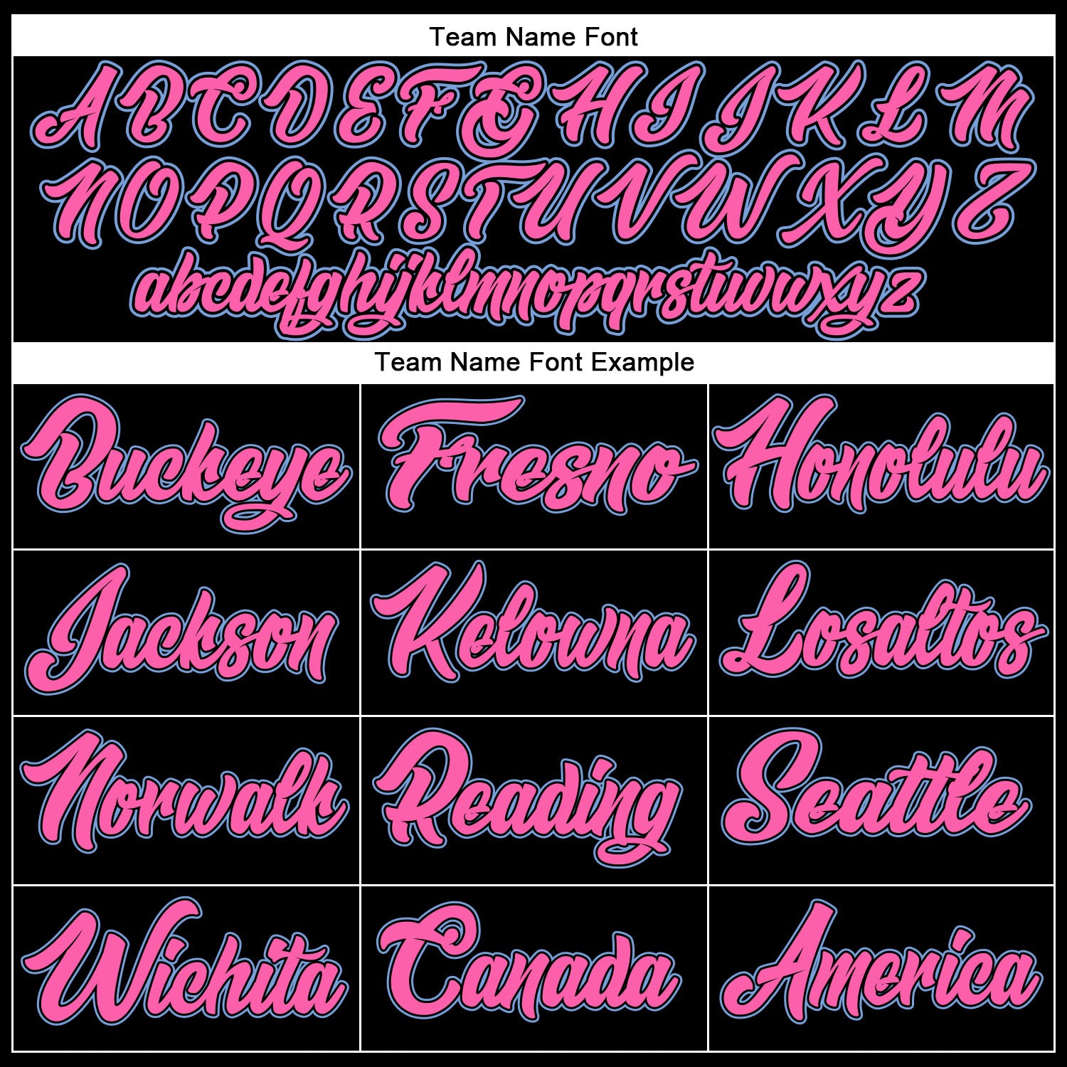 Custom Black White Pinstripe Pink-Light Blue Authentic Baseball Jersey