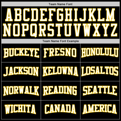 Custom Stitched Black White-Gold Sports Pullover Sweatshirt Hoodie