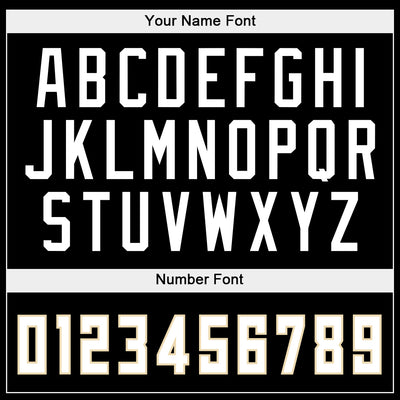 Custom Stitched Black White-Cream Sports Pullover Sweatshirt Hoodie