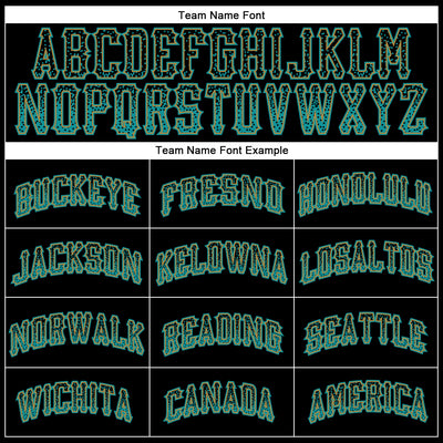 Custom Black Teal-Old Gold Authentic Drift Fashion Baseball Jersey