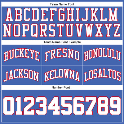 Custom Blue White-Red Authentic Throwback Basketball Shorts