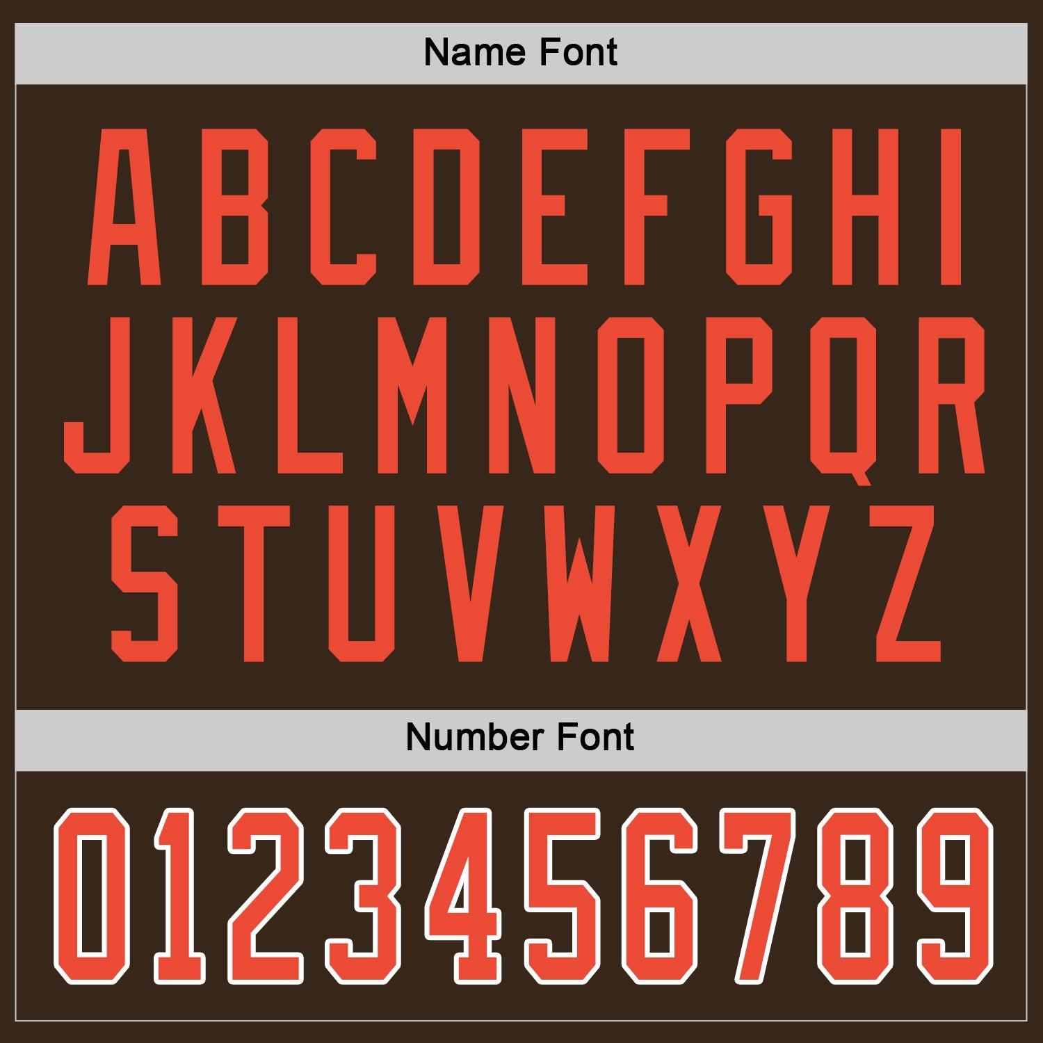 Custom Brown Orange-White Hockey Jersey