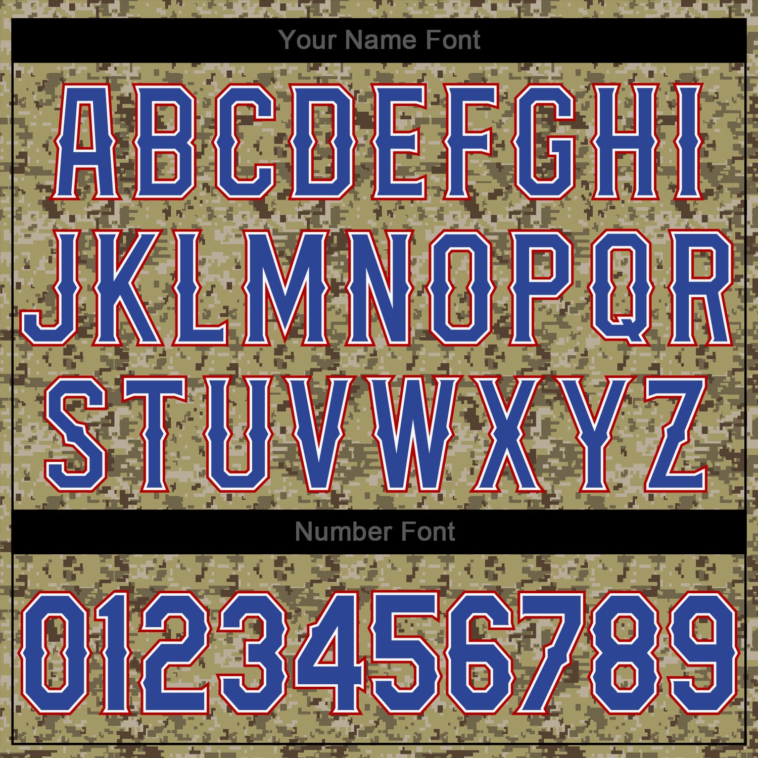 Custom Camo Royal-Red Authentic Salute To Service Baseball Jersey