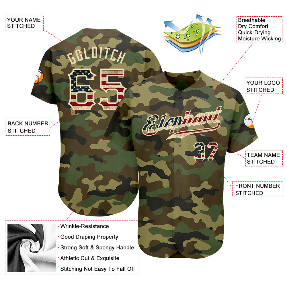 Custom Patriotic Clothing | American Flag Apparel | Baseball Jerseys ...