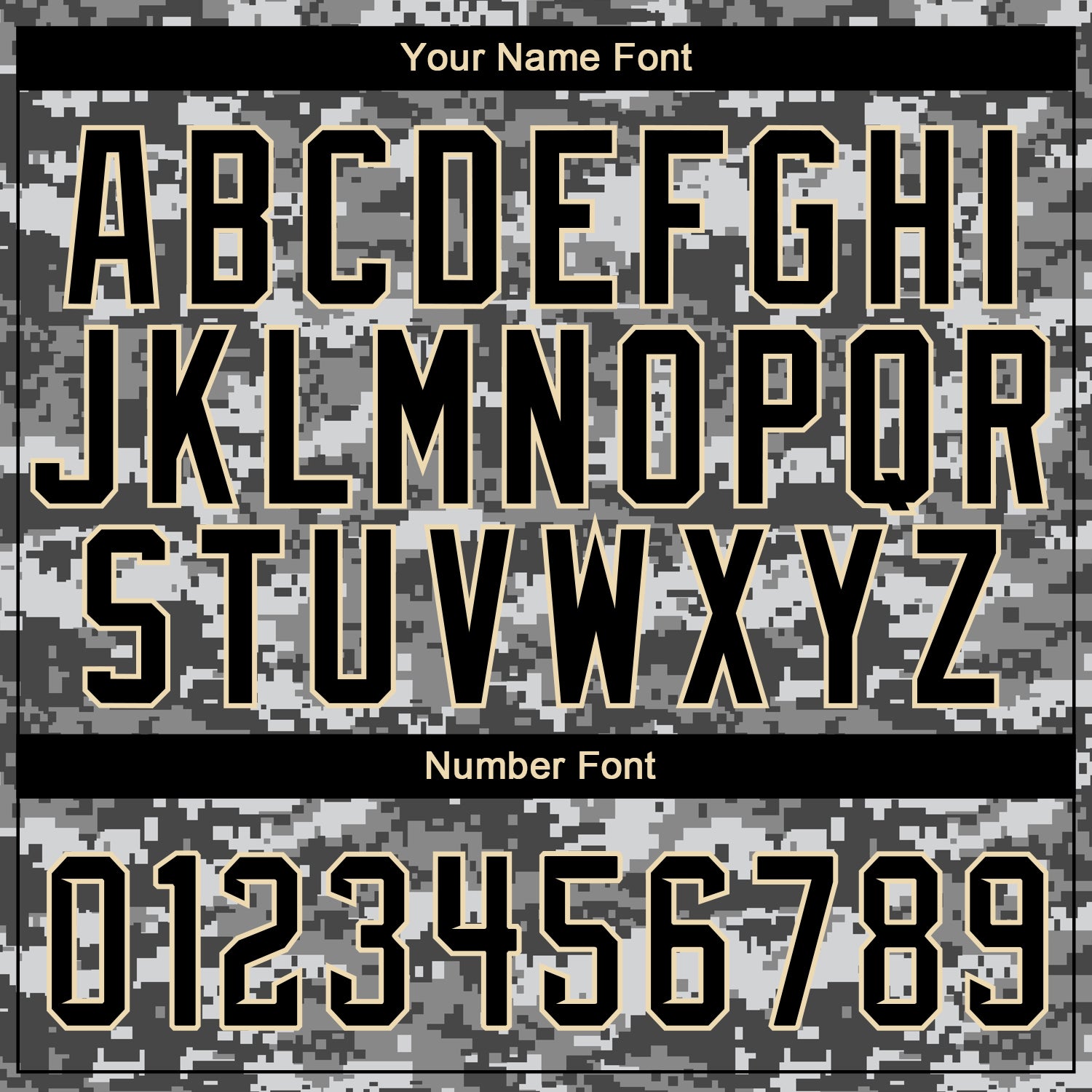 Custom Camo Black-Cream Performance Salute To Service T-Shirt