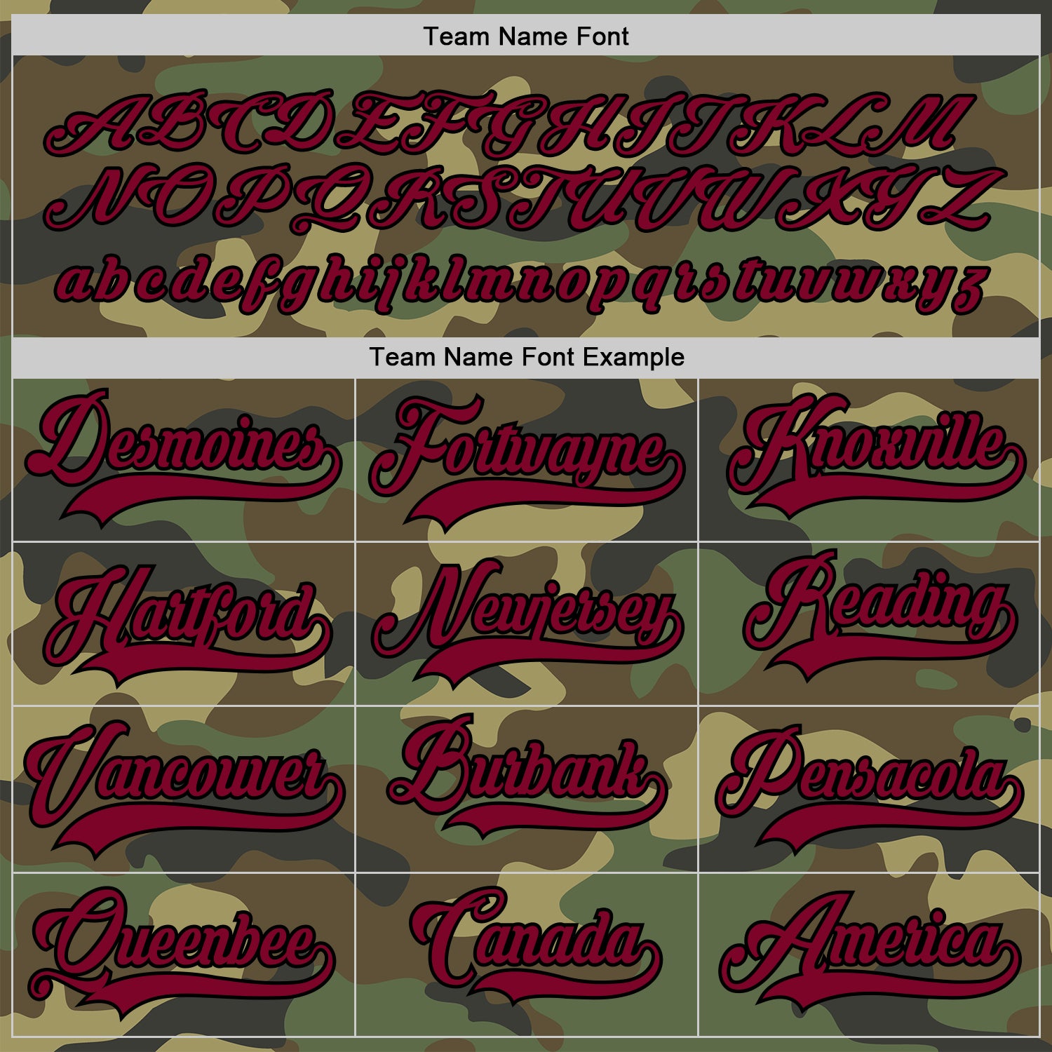 Custom Camo Maroon-Black Salute To Service Hockey Jersey