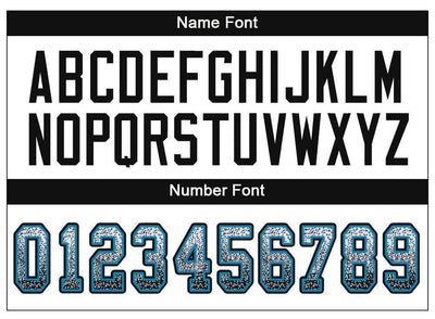 Custom White Black-Panther Blue Drift Fashion Football Jersey