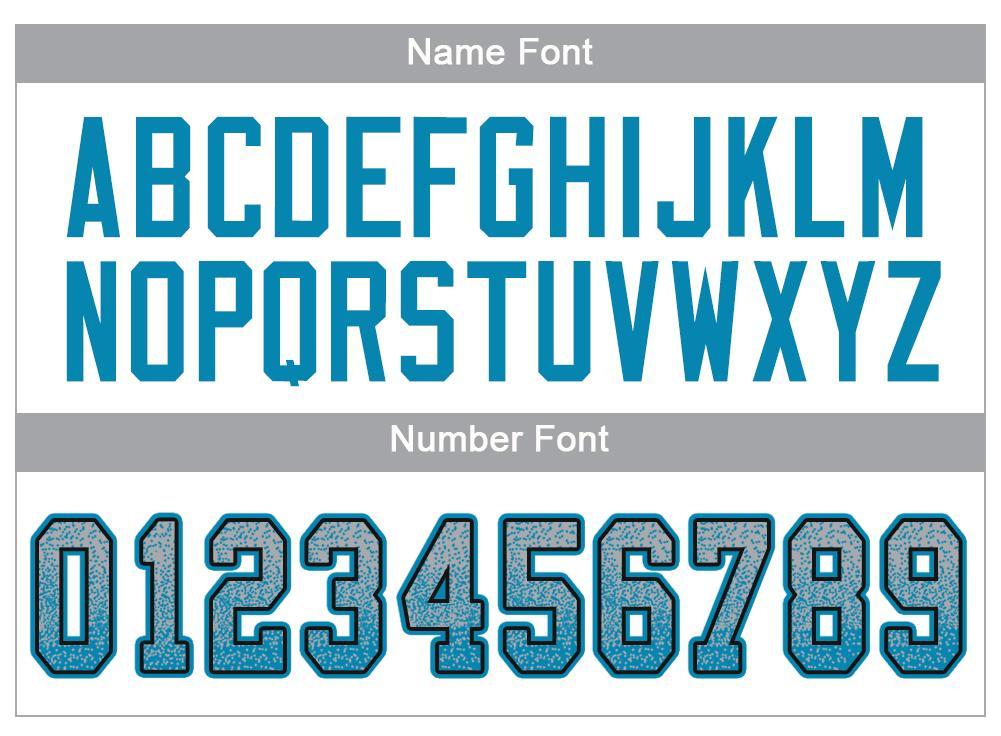 Custom Light Gray Panther Blue-Black Drift Fashion Football Jersey