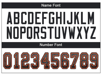 Custom Gray Black-Orange Drift Fashion Football Jersey