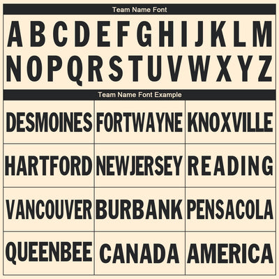 Custom Cream Black V-Neck Basketball Jersey