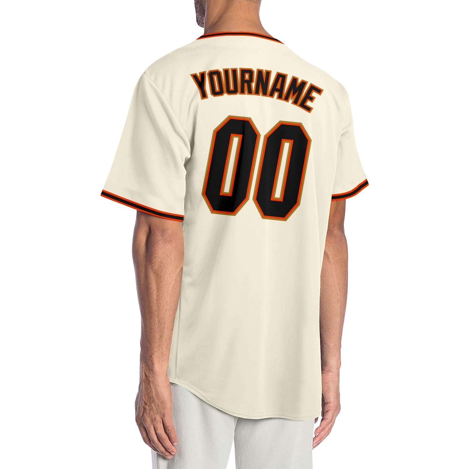 San Francisco Giants Home Official Authentic Custom Jersey - Cream