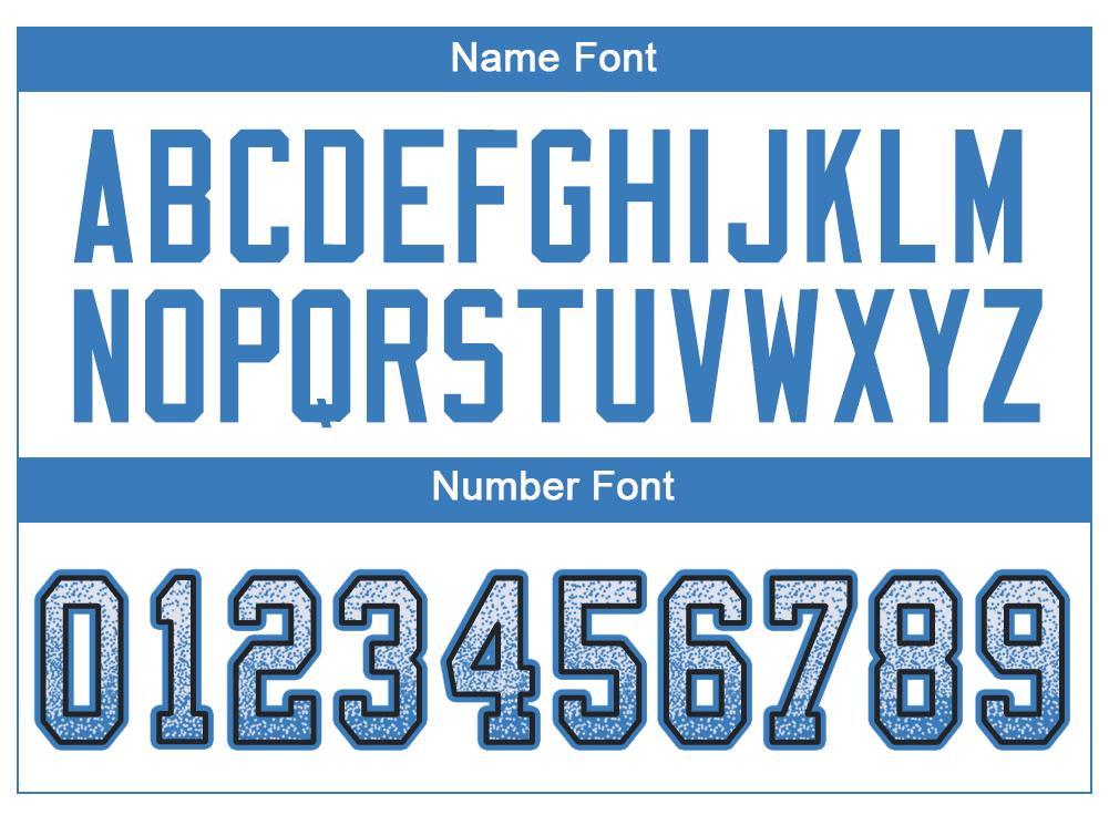 Custom White Powder Blue-Black Drift Fashion Football Jersey