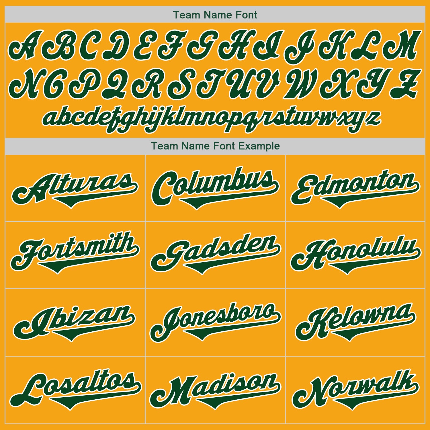 Custom Gold Green-White Authentic Baseball Jersey