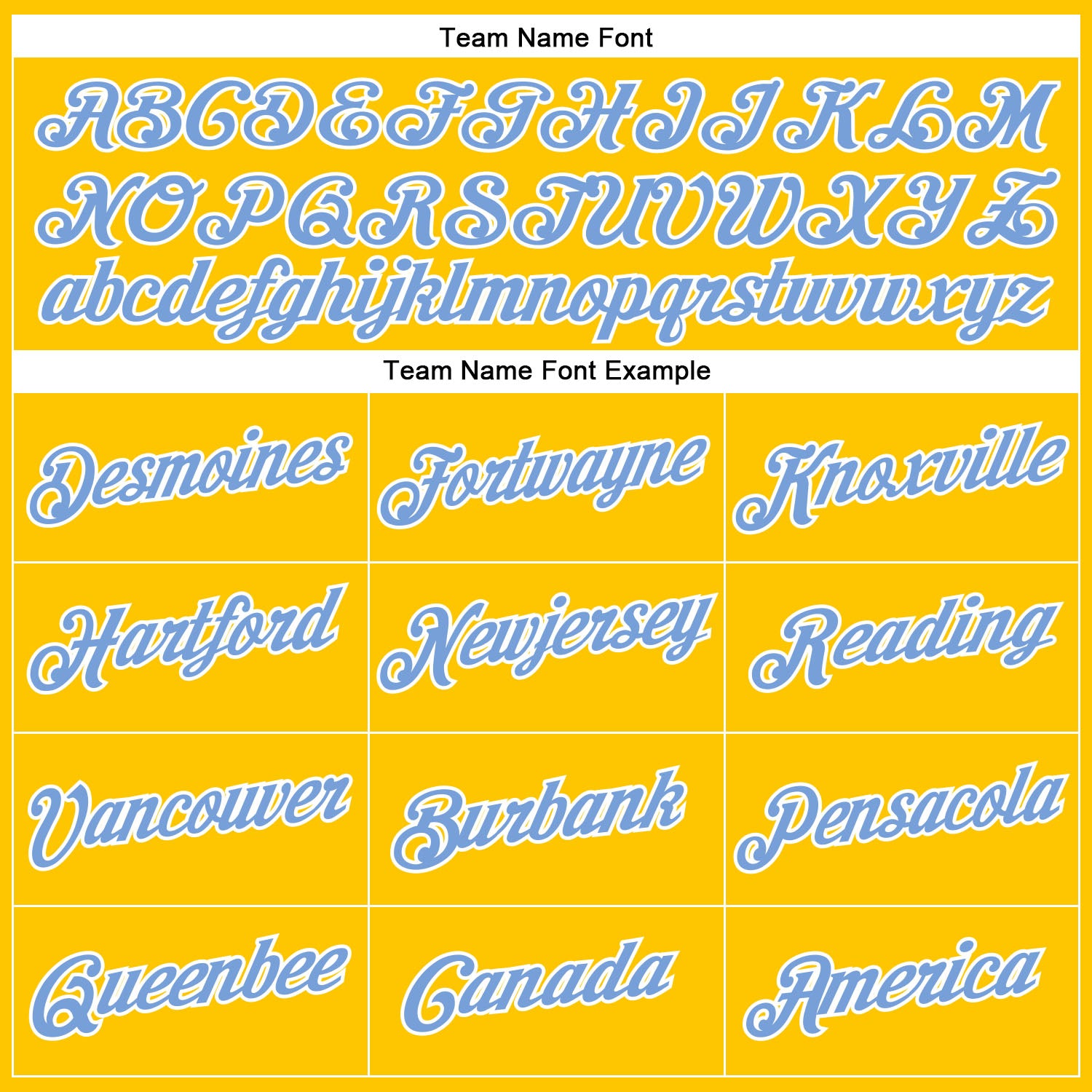 Custom Gold Light Blue-White Performance T-Shirt