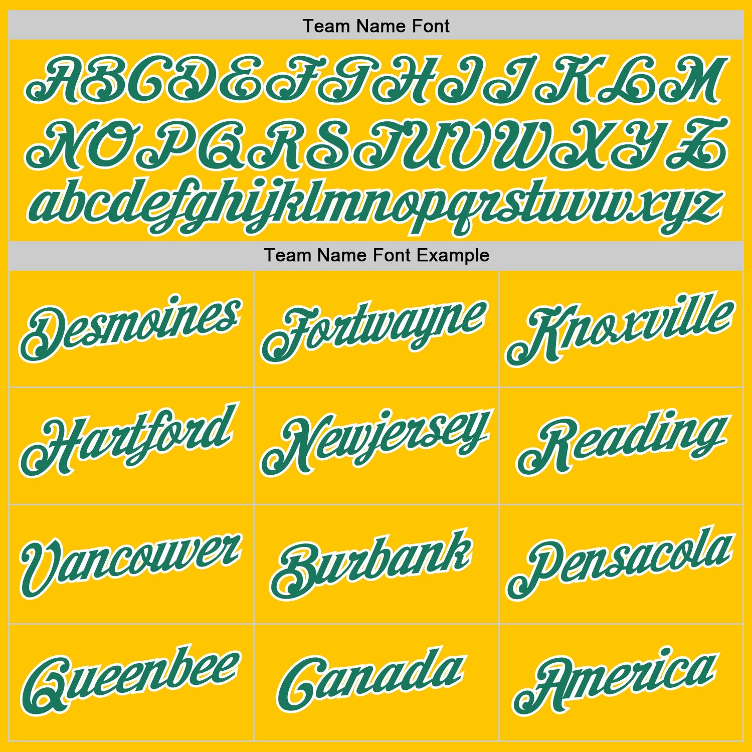 Custom Gold Kelly Green-White Performance T-Shirt