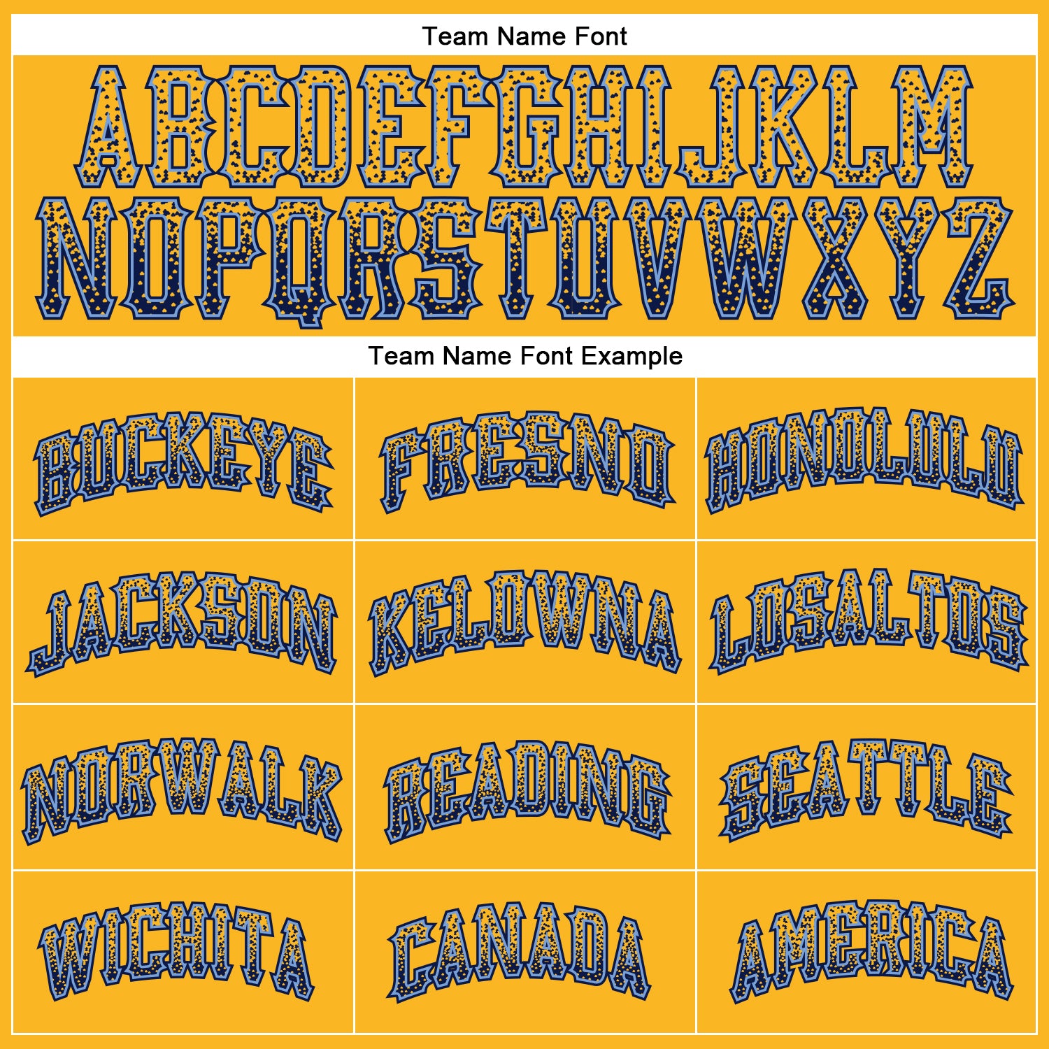 Custom Gold Navy-Light Blue Authentic Drift Fashion Baseball Jersey