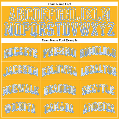 Custom Gold Light Blue-White Authentic Drift Fashion Baseball Jersey